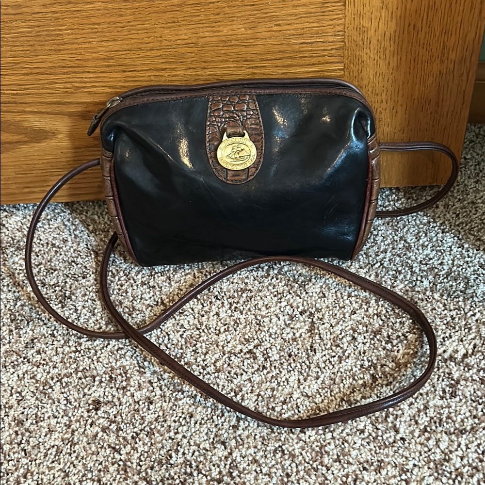 Brahmin Croc Crossbody Bag